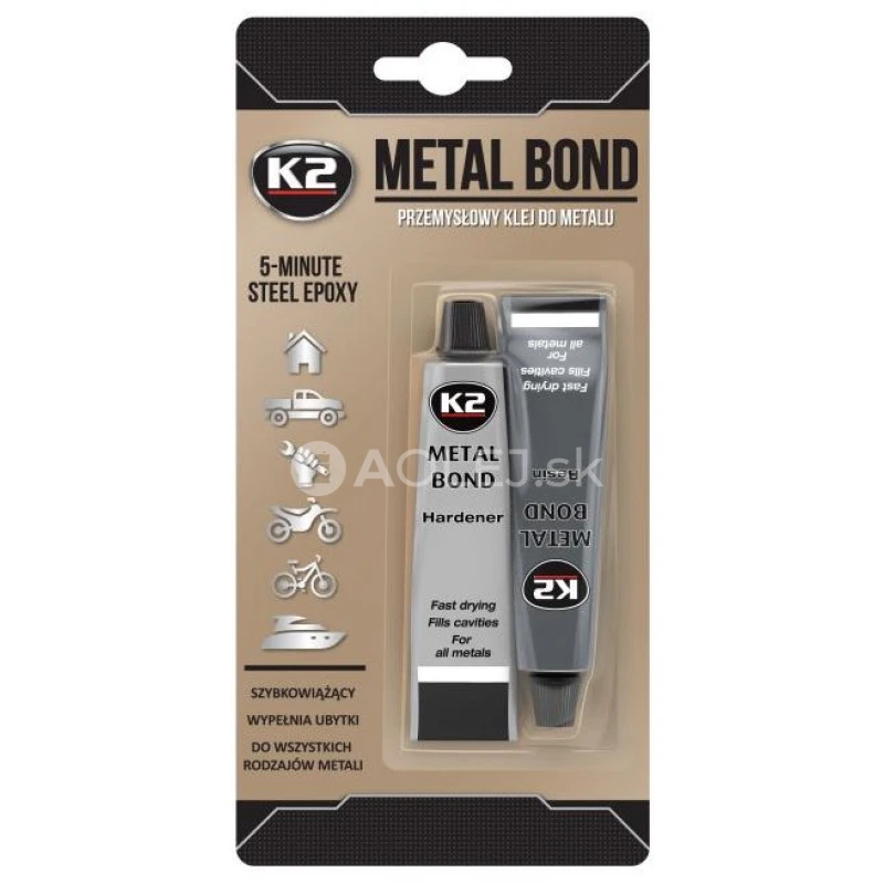 K2 Metal Bond /dvojzložkové epoxid. lepidlo/ 56,7g