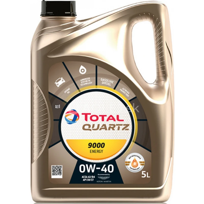 Total Quartz 9000 Energy 0W-40 5L