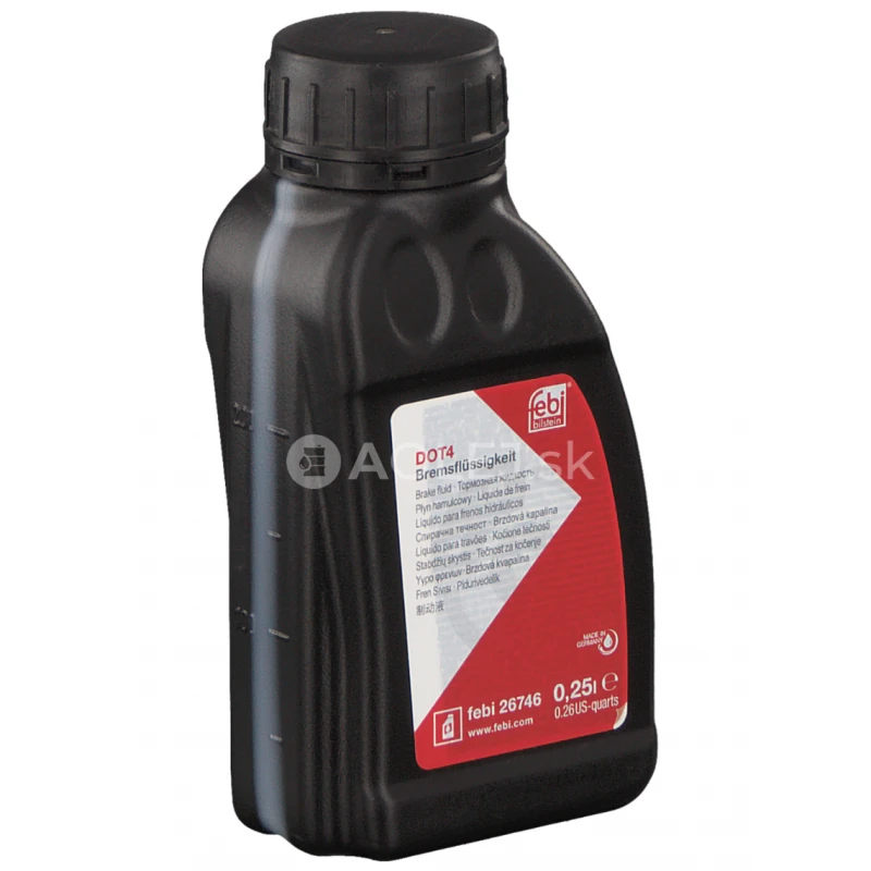 Febi Bilstein 26746 Brzdov&aacute; kvapalina DOT 4 0,25L