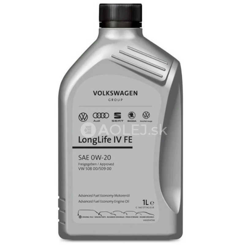 Volkswagen VAG GS60577M2 LongLife IV FE 0W-20 1L