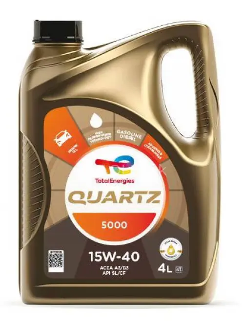 Total Quartz 5000 15W-40 4L