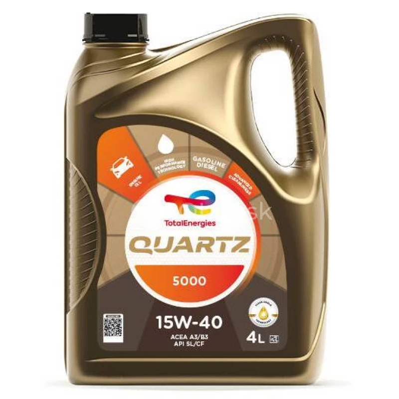 Total Quartz 5000 15W-40 4L