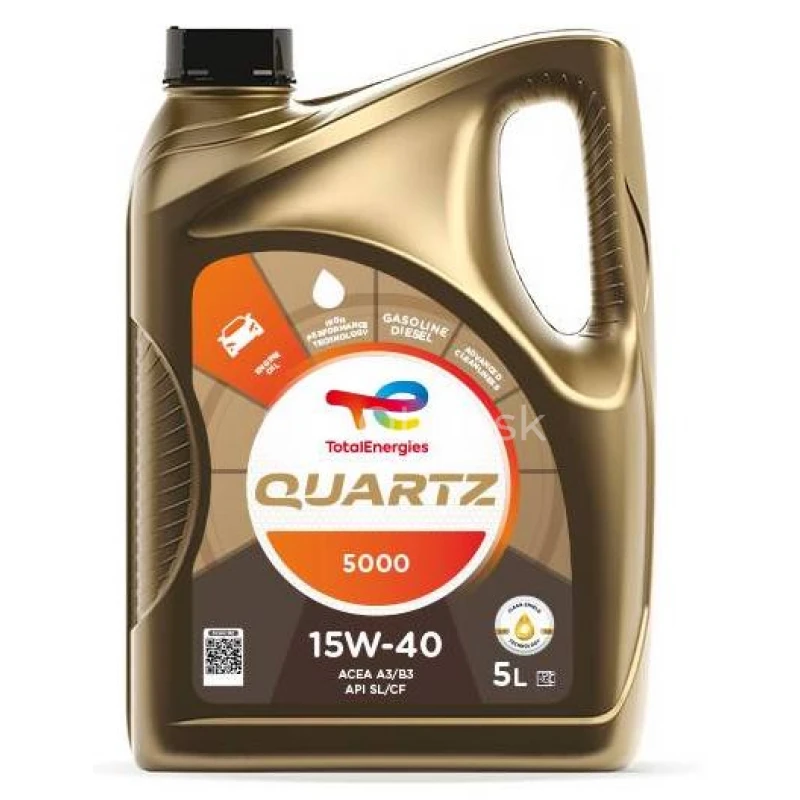 Total Quartz 5000 15W-40 5L