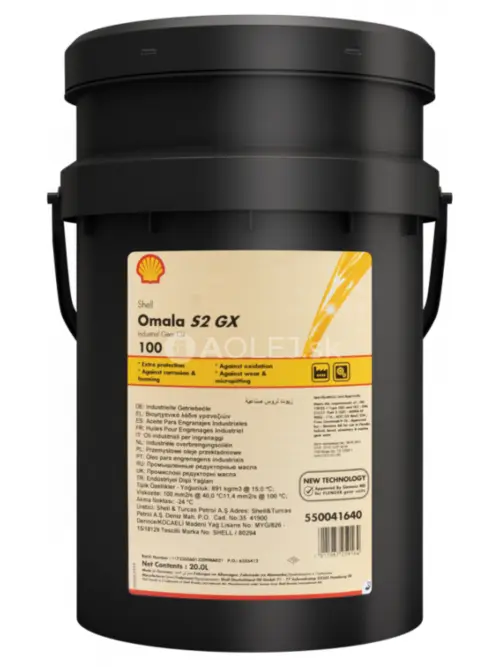 Shell Omala S2 GX 100 20L