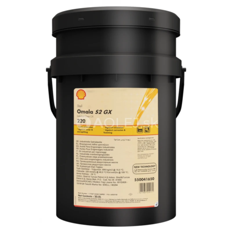Shell Omala S2 GX 220 20L
