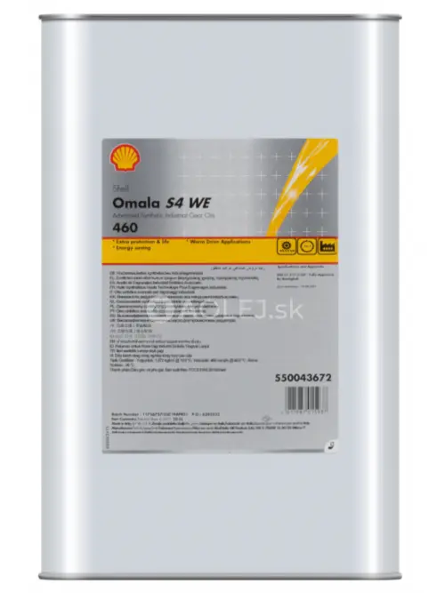 Shell Omala S4 WE 460 20L