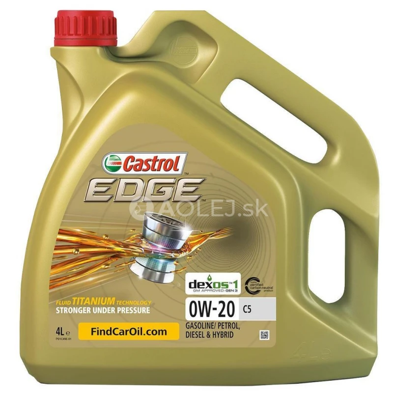 Castrol Edge 0W-20 C5 4L