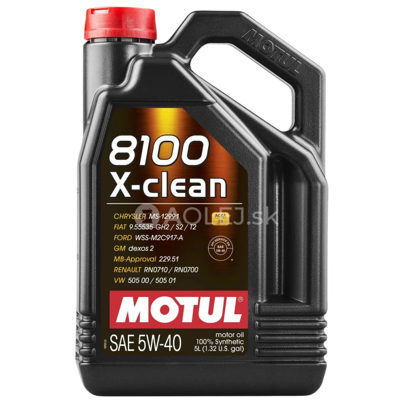 Motul 8100 X-Clean 5W-40 5L