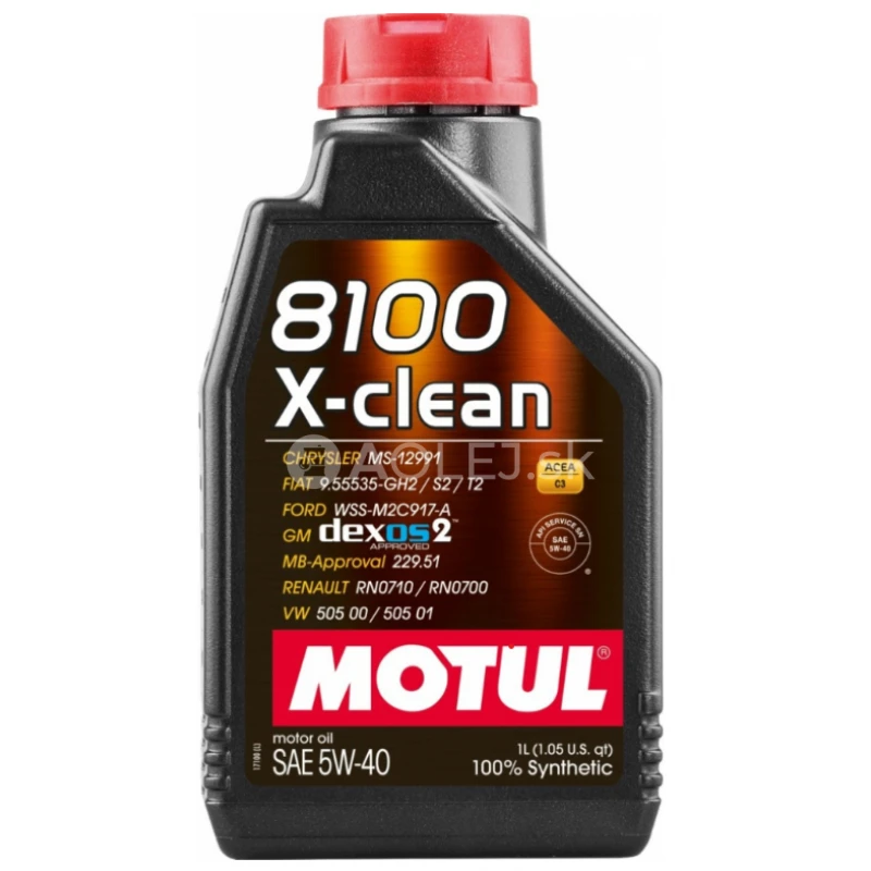 Motul 8100 X-Clean 5W-40 1L