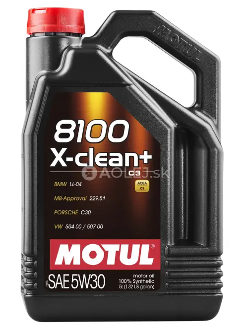 Motul 8100 X-Clean+ 5W-30 5L