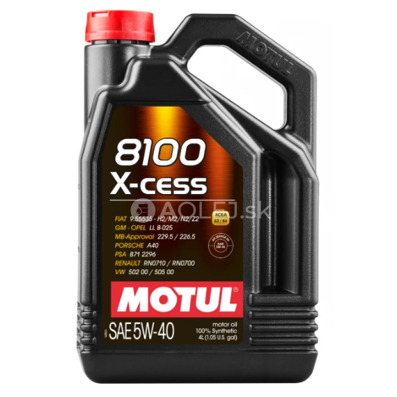 Motul 8100 X-Cess 5W-40 4L