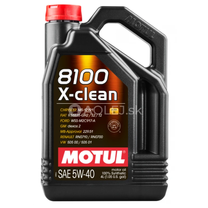 Motul 8100 X-Clean 5W-40 4L
