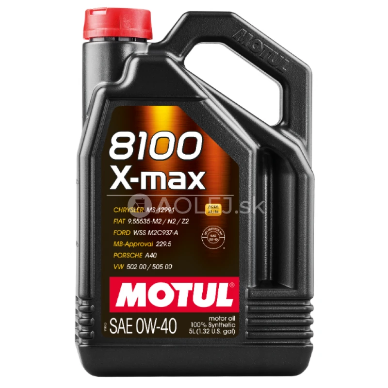 Motul 8100 X-Max 0W-40 5L