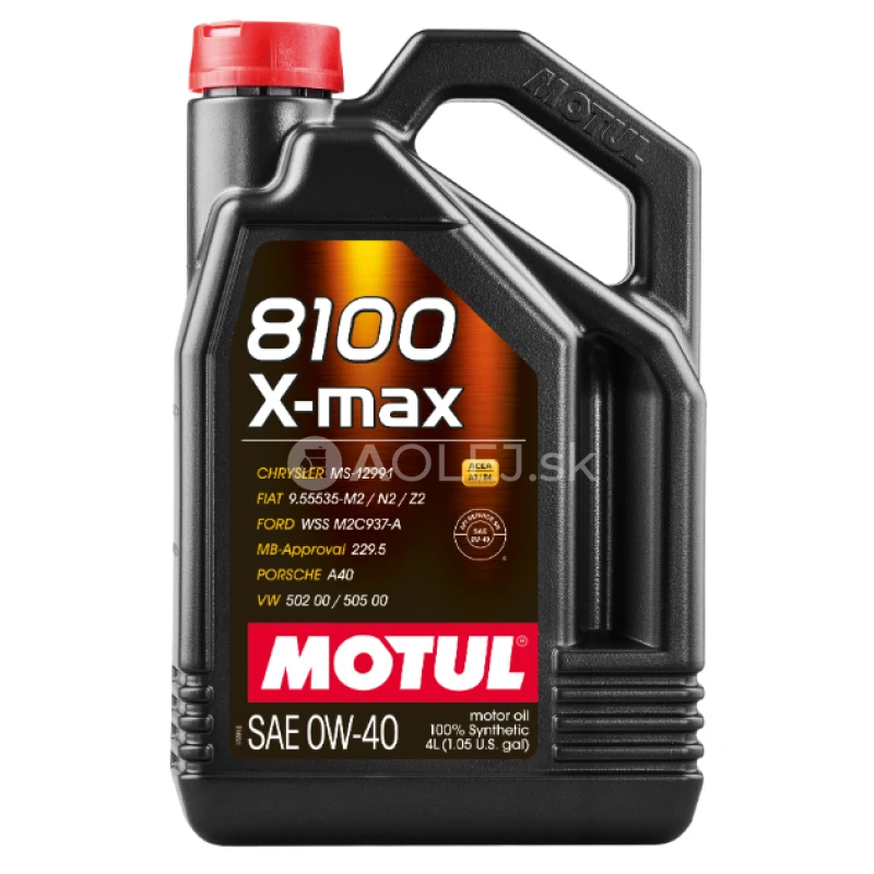Motul 8100 X-Max 0W-40 4L