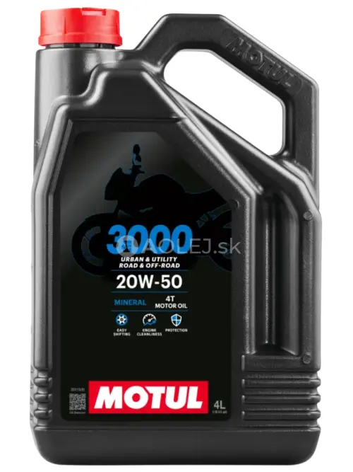 Motul 3000 4T 20W-50 4L
