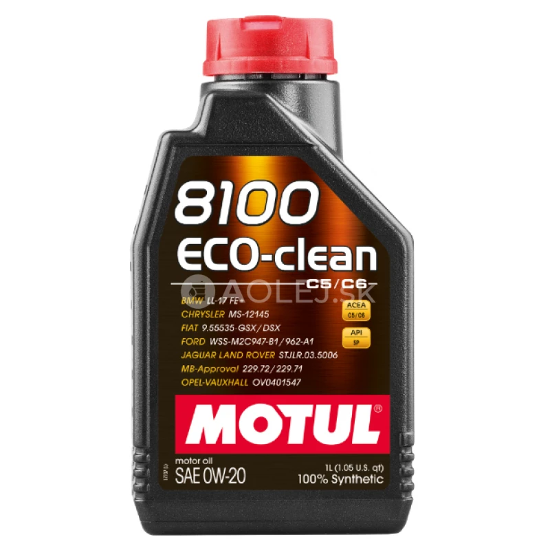 Motul 8100 Eco-Clean 0W-20 1L 
