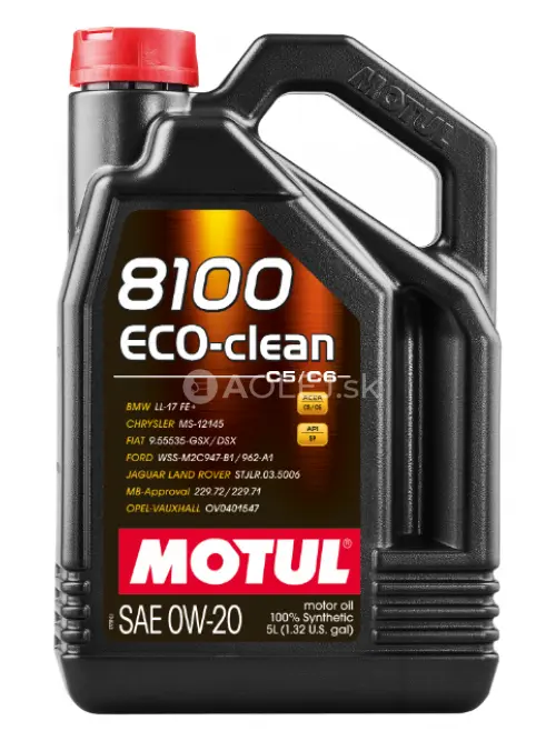 Motul 8100 Eco-Clean 0W-20 5L
