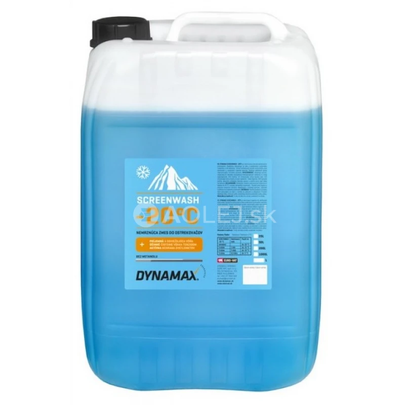 Dynamax ScreenWash -20&deg;C Citr&oacute;n 25L