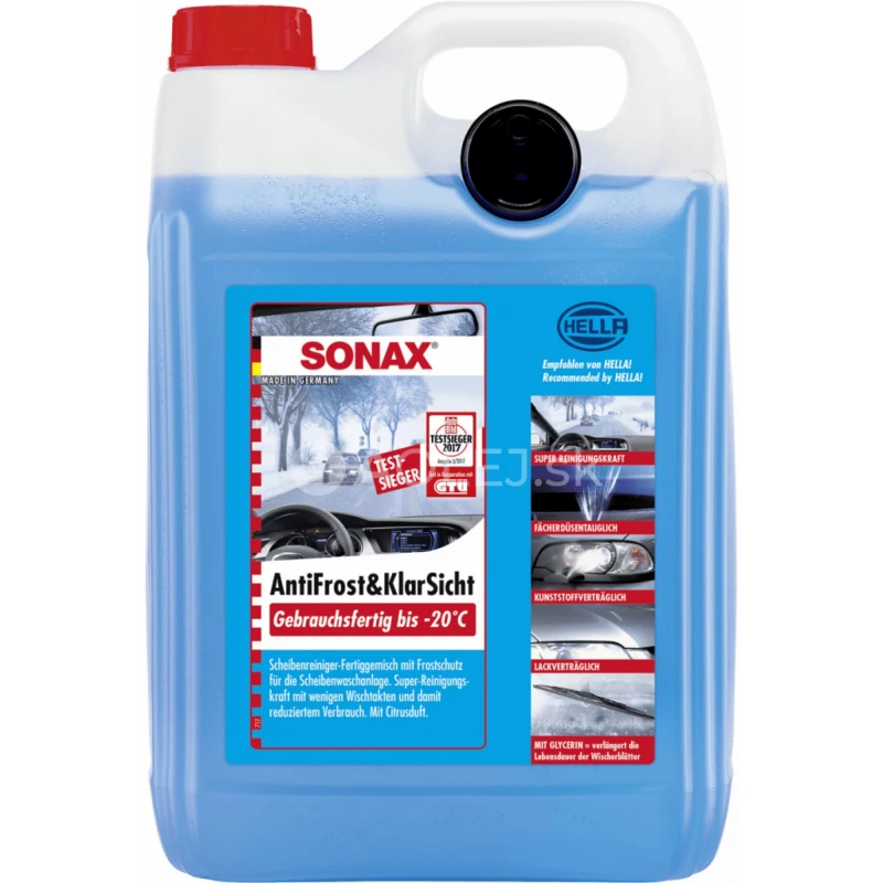 Sonax Zimn&aacute; kvapalina do ostrekovačov -20&deg;C 5L