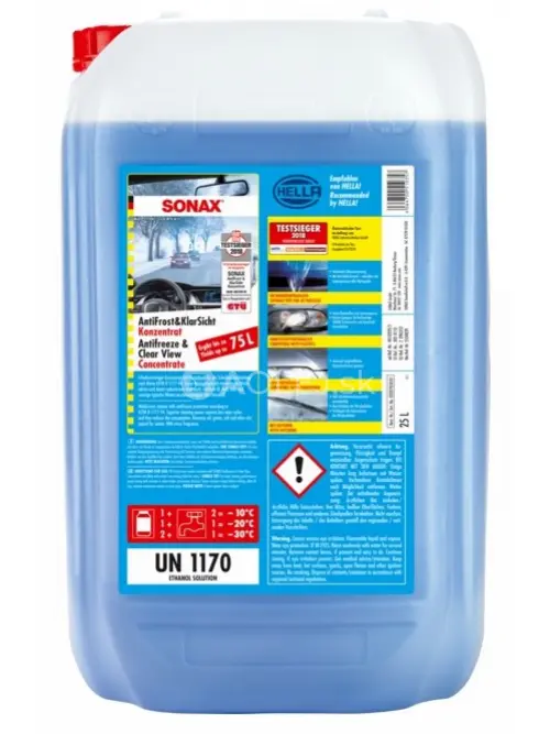 Sonax Zimná kvapalina do ostrekovačov koncentrát -70°C 25L