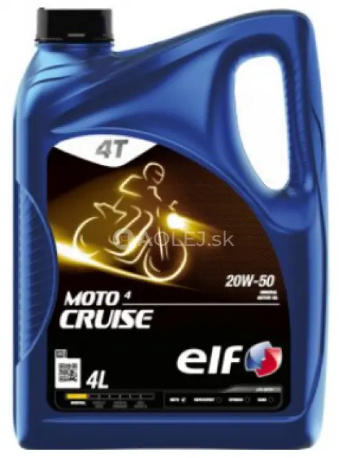 Elf Moto 4 Cruise 20W-50 4L