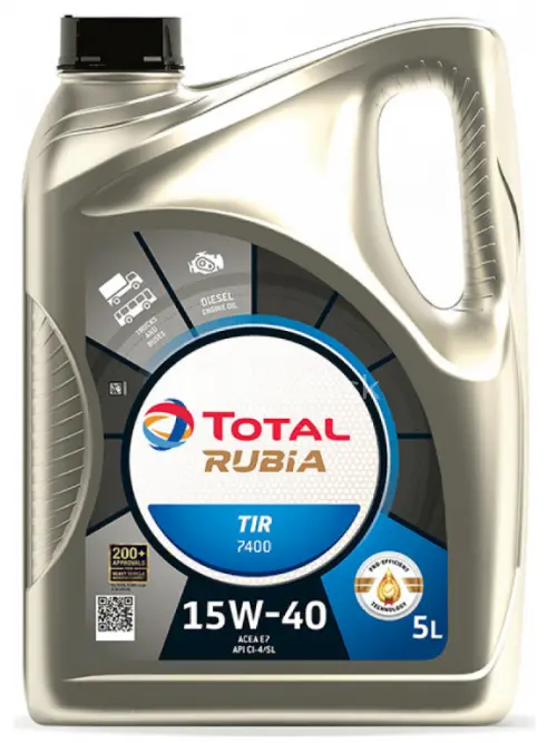 Total Rubia Tir 7400 15W-40 5L