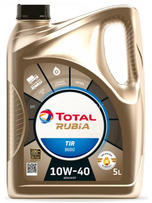 Total Rubia Tir 8600 10W-40 5L