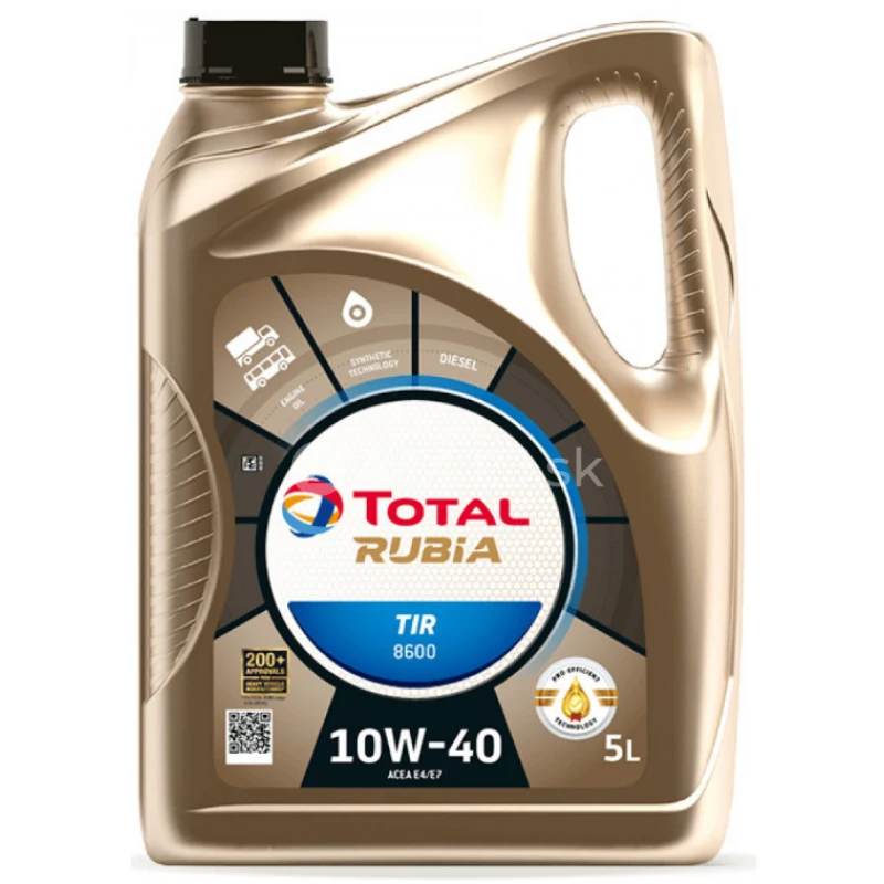 Total Rubia Tir 8600 10W-40 5L