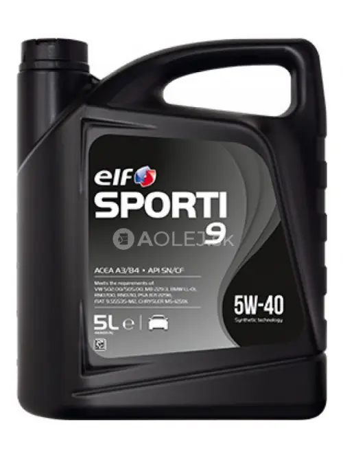 Elf Sporti 9 5W-40 5L
