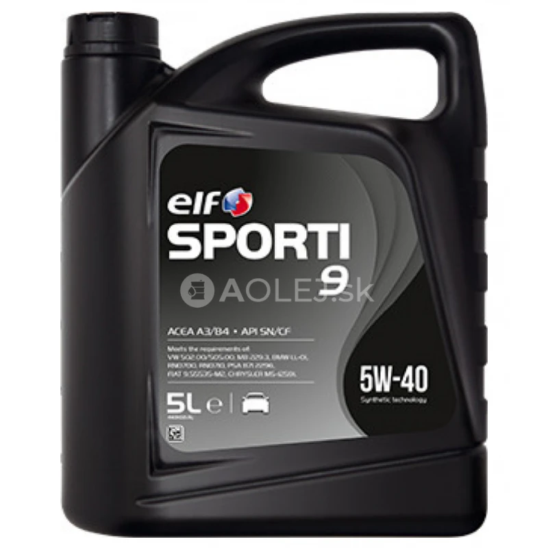 Elf Sporti 9 5W-40 5L