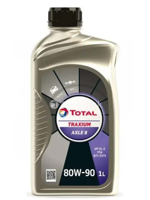 Total Traxium Axle 8 80W-90 1L