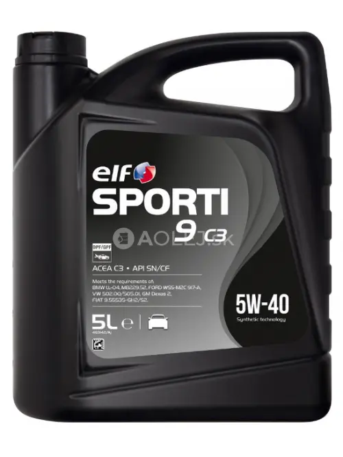 Elf Sporti 9 C3 5W-40 5L