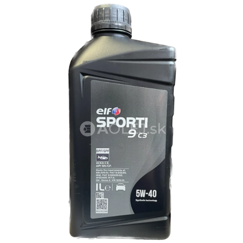 Elf Sporti 9 C3 5W-40 1L