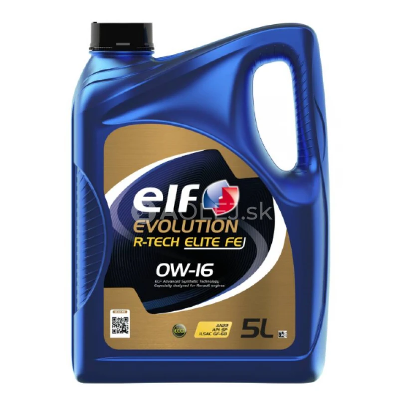 Elf Evolution R-Tech Elite FE 0W-16 5L
