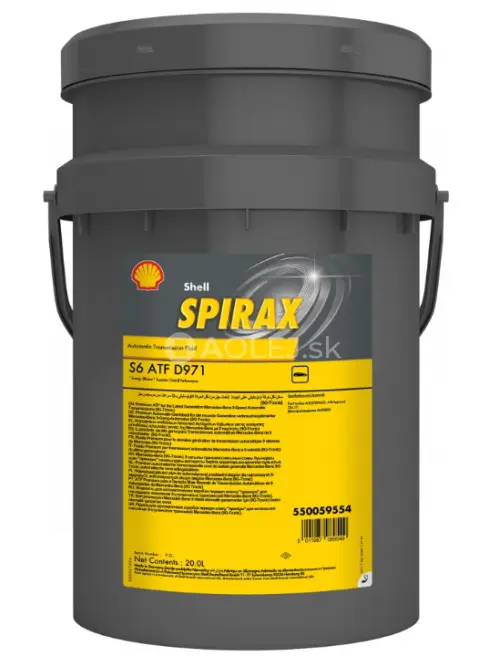 Shell Spirax S6 ATF D971 20L