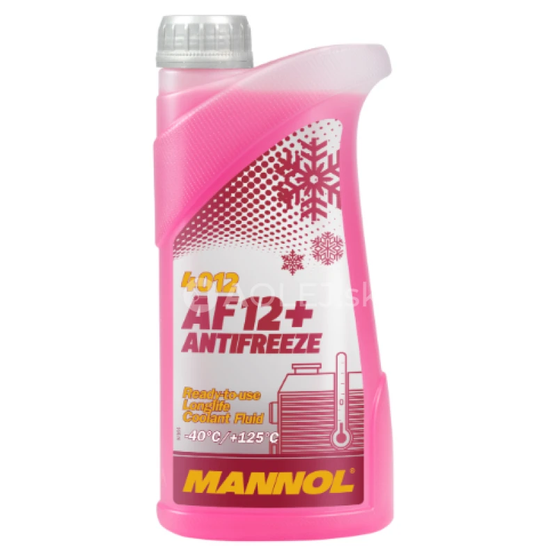 Mannol 4012 Antifreeze AF12+ (-40&deg;C) Longlife 1L 