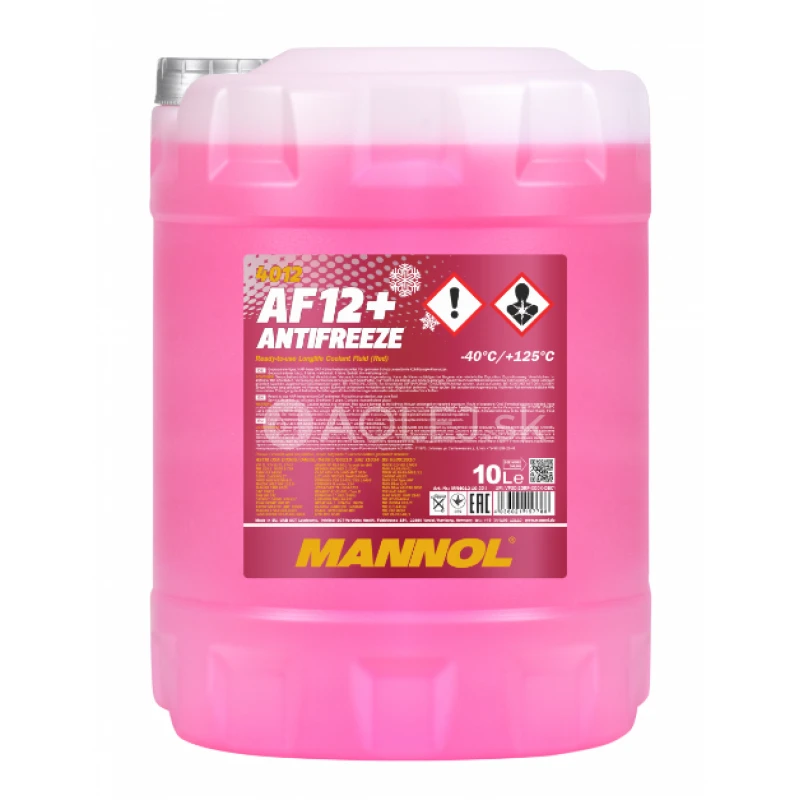 Mannol 4012 Antifreeze AF12+ (-40&deg;C) Longlife 10L 