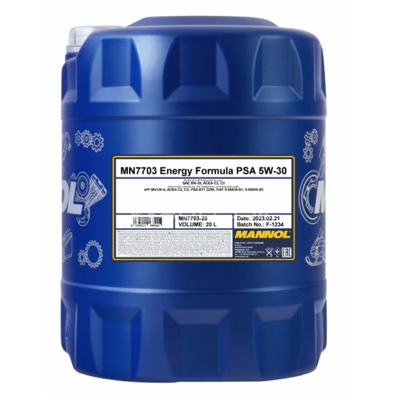 Mannol 7703 Energy Formula PSA 5W-30 20L