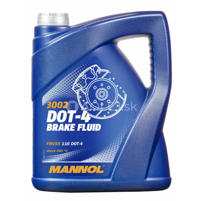 Mannol 3002 DOT-4 Brake Fluid 5L