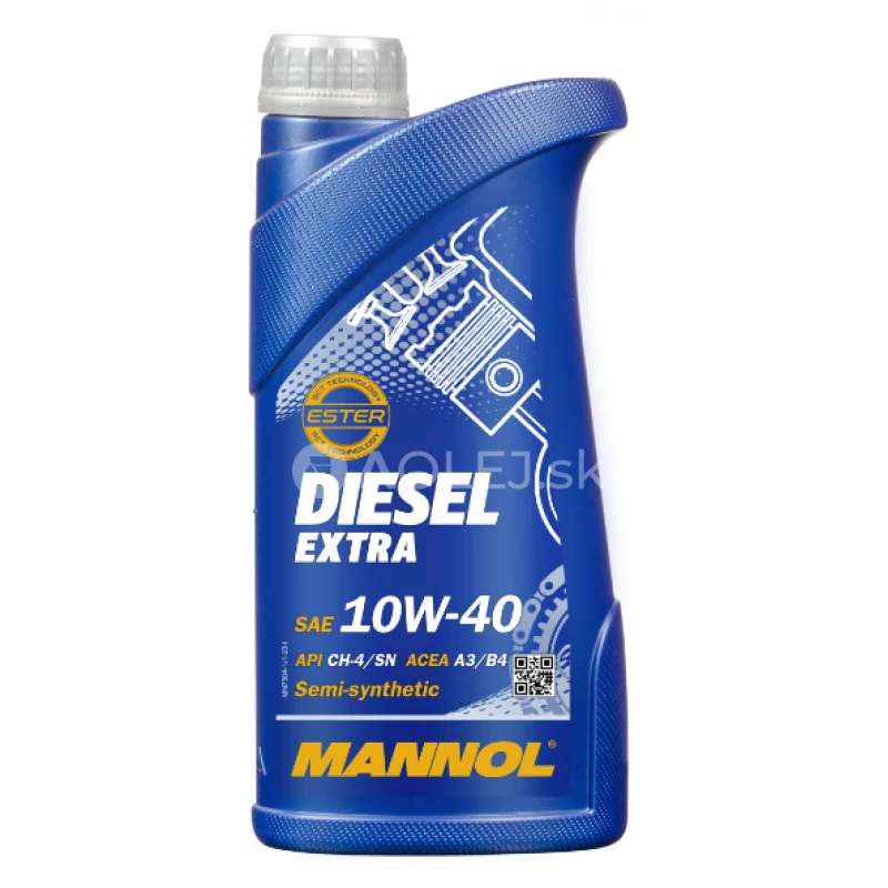 Mannol 7504 Diesel Extra 10W-40 1L