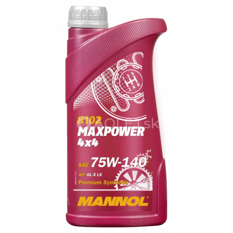 Mannol 8102 Maxpower 4x4 75W-140 1L