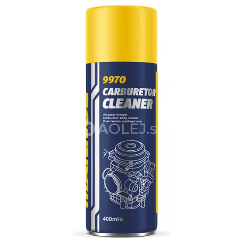 Mannol 9970 Carburetor Cleaner - Čistič karbur&aacute;tora&nbsp;400ml