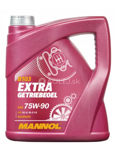 Mannol 8103 Extra Getriebeoel 75W-90 GL-4/GL-5 LS 4L