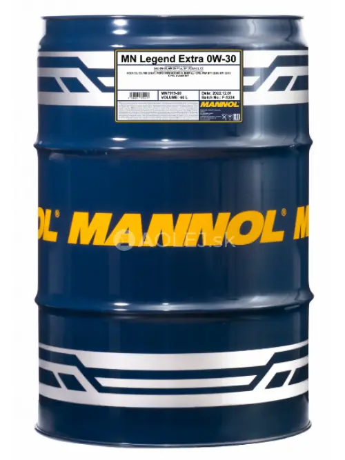 Mannol 7919 Legend Extra 0W-30 60L
