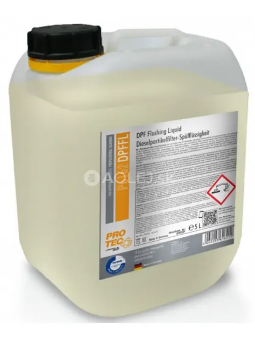 Pro-Tec DPF Flushing Liquid - Čistič filtra pevn&yacute;ch čast&iacute;c 5L