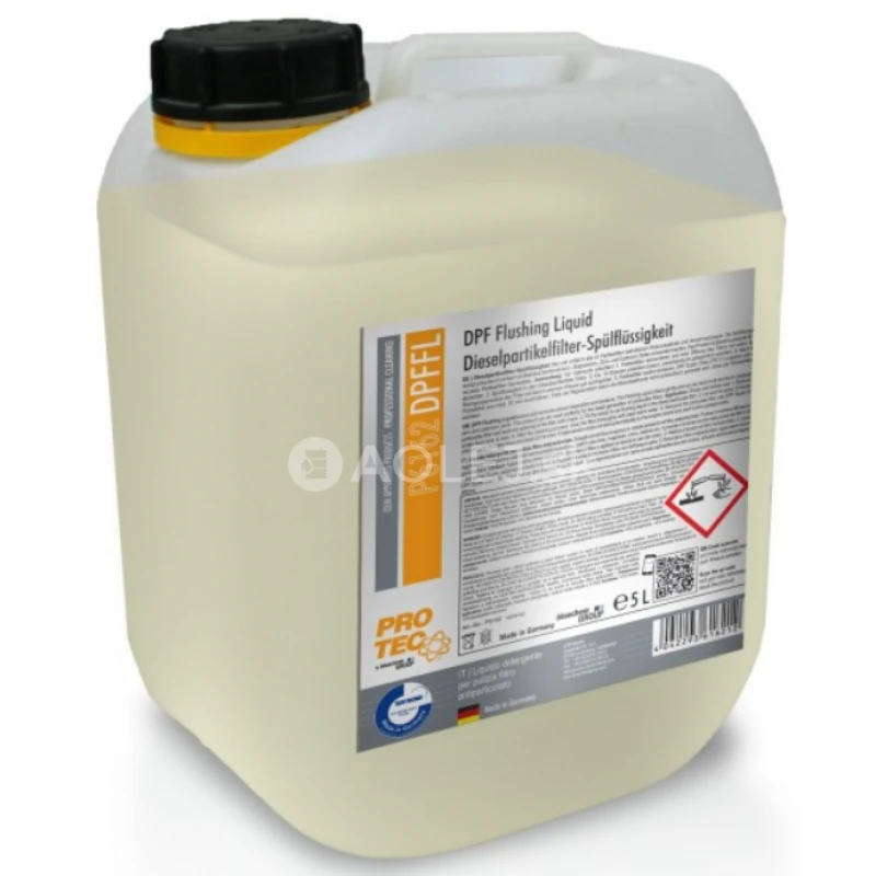 Pro-Tec DPF Flushing Liquid - Čistič filtra pevn&yacute;ch čast&iacute;c 5L