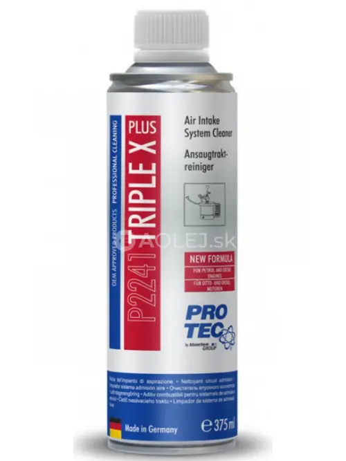 Pro-Tec Triple X Diesel - Čistič nas&aacute;vacieho traktu benz&iacute;nov&yacute;ch a dieselov&yacute;ch motorov 375ml