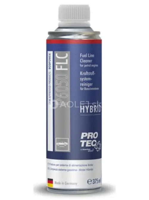 Pro-Tec Fuel Line Cleaner Hybrid - Čistič benz&iacute;nov&eacute;ho syst&eacute;mu pre motory s hybridnou technol&oacute;giou 375ml