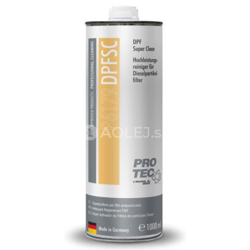 Pro-Tec DPF Super Clean - Čistič filtra pevn&yacute;ch čast&iacute;c 1L