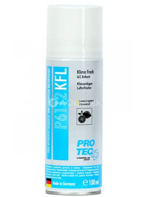 Pro-Tec Klima Fresh Lemon - Čistenie auto klimatiz&aacute;cie s citr&oacute;novou v&ocirc;ňou 100ml